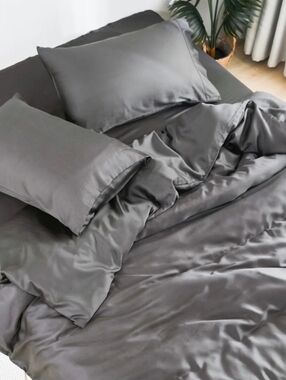 DOZ By Sijo Complete Bamboo Sheet Set NWT In Storm